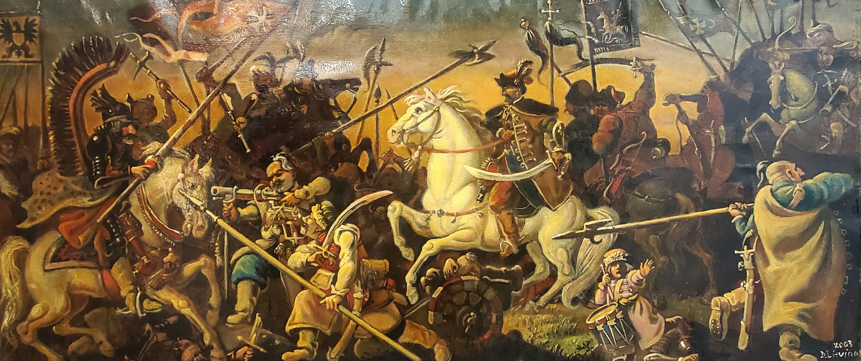 Daniil Litvinov, The Battle of the Zaporozhians with the Poles Daniil Litvinov, The Battle of the Zaporozhians with the Poles
