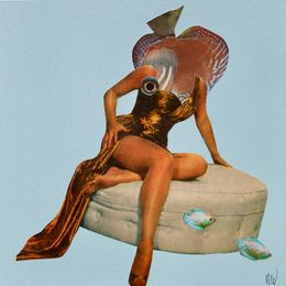 Peinture, Mermaid on Sofa, Marian Williams