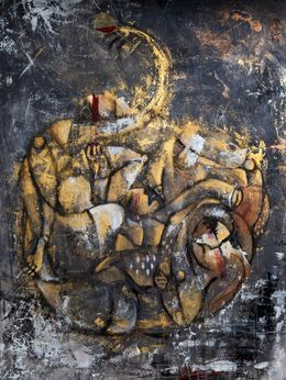 Gemälde, Serie 7 Vicios Lujuria, Ruben Orgye