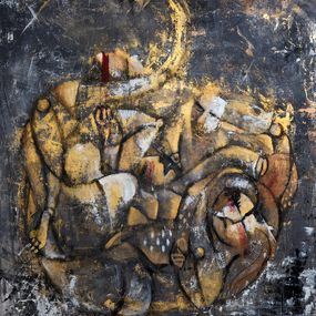 Peinture, Serie 7 Vicios Lujuria, Ruben Orgye