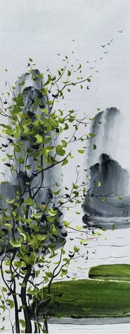 Peinture, Paysage chinois 712, Xiu