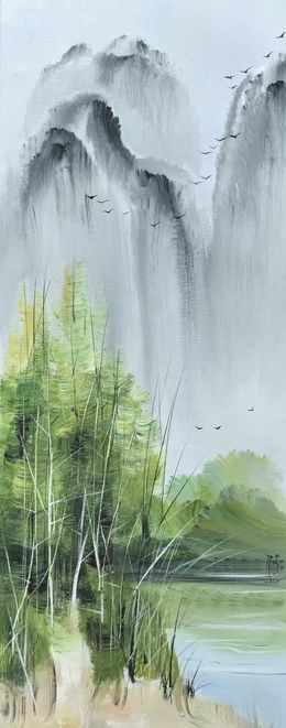 Peinture, Paysage chinois 714, Xiu