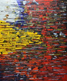 Peinture, Peinture abstraite 12-2024-48, Alain Bécanne