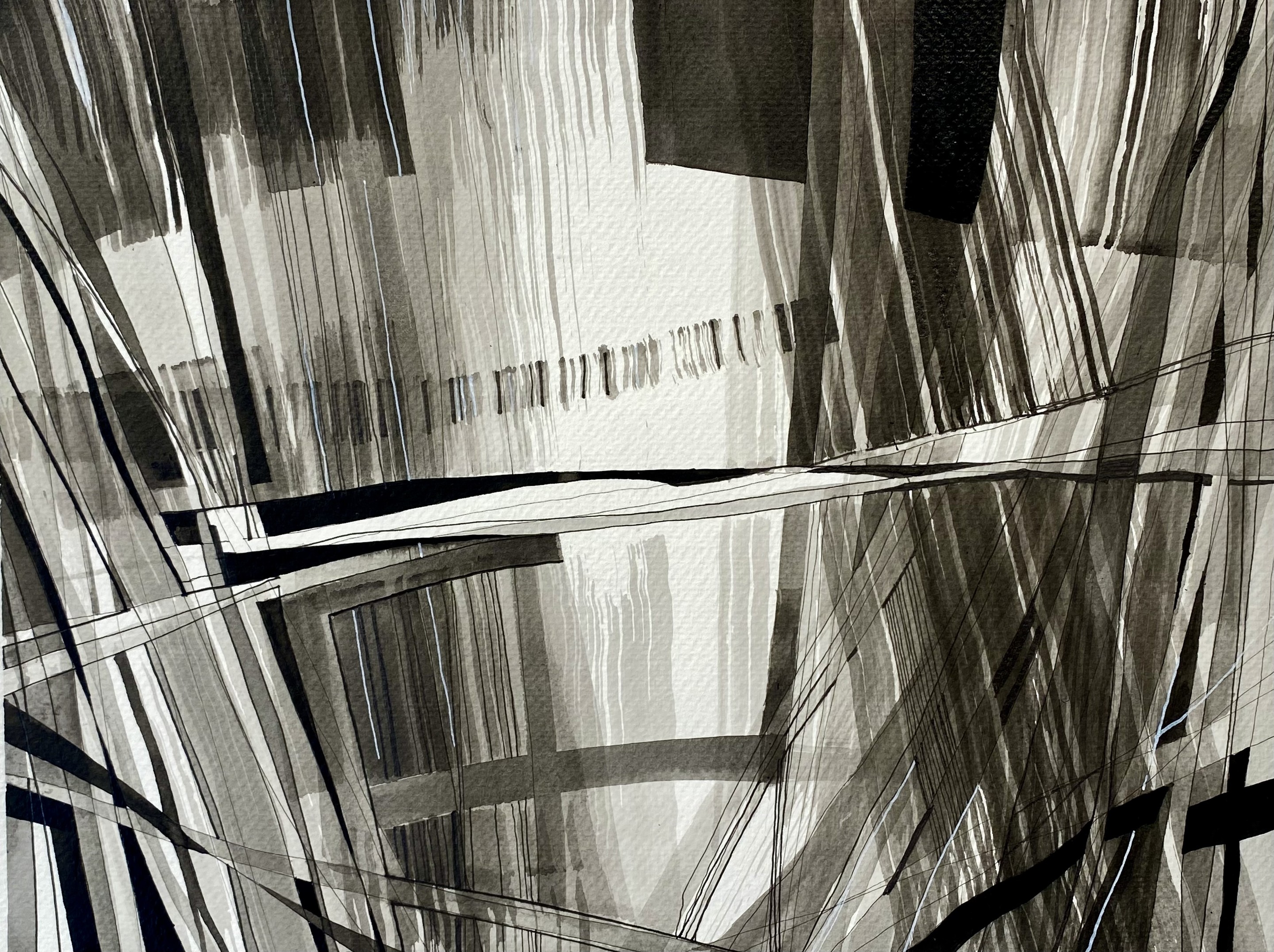 Frank De Blok, Abstract Cityscape 2035-24 Frank De Blok, Abstract Cityscape 2035-24