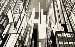 Disegno, Abstract Cityscape A5-20, Frank De Blok
