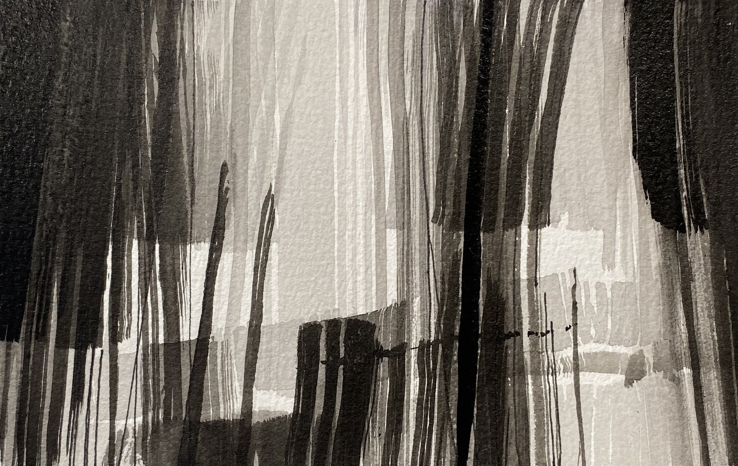 Frank De Blok, Abstract Cityscape A5-10 Frank De Blok, Abstract Cityscape A5-10