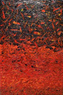 Peinture, Peinture abstraite 11-2024-43, Alain Bécanne