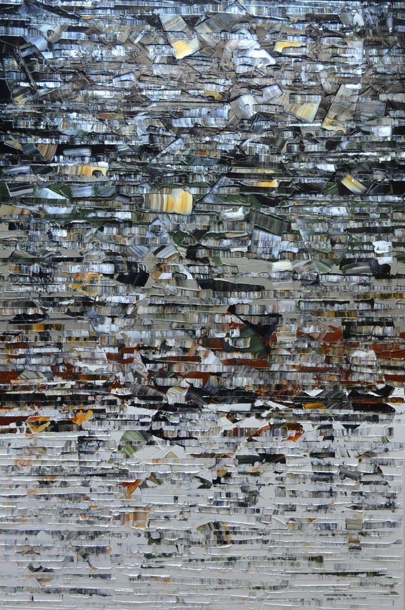 Alain Bécanne, Peinture abstraite 11-2024-42 Alain Bécanne, Peinture abstraite 11-2024-42