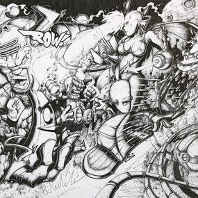 Fine Art Drawings, Marvel Comic 2, Opoil