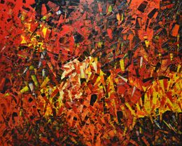 Peinture, Peinture abstraite 04-2024-25, Alain Bécanne