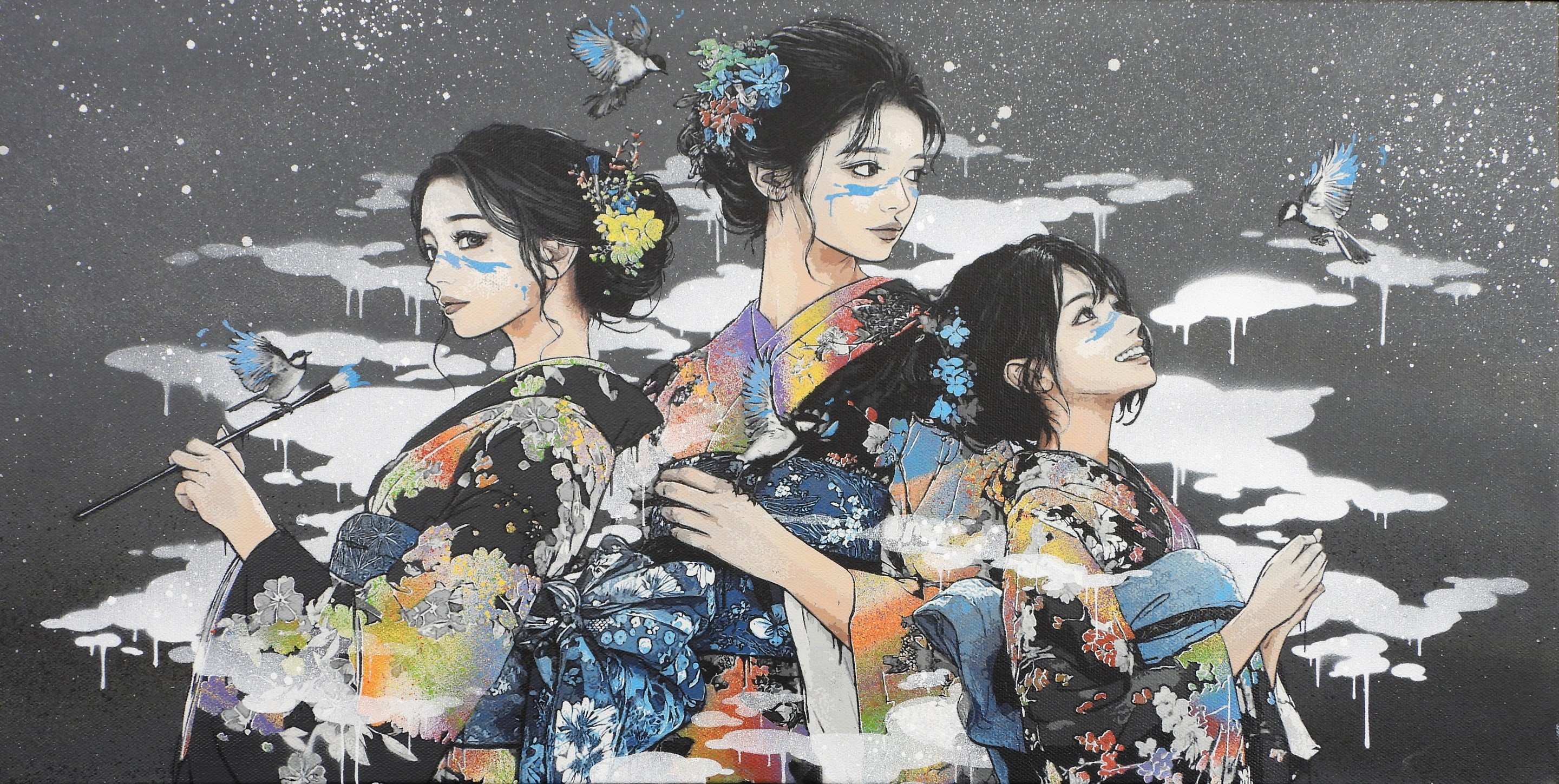 Roamcouch, 36 Views Of Fukagu - 3 Sisters Roamcouch, 36 Views Of Fukagu - 3 Sisters