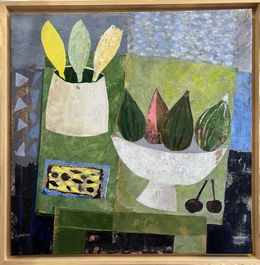 Gemälde, Figues et pain d'épices, Yves Bonhomme