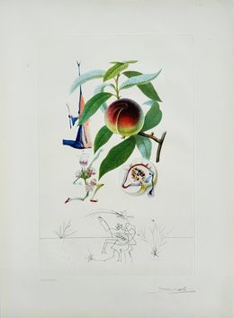 Edición, Dragon Apple from Flordali suite, Salvador Dali