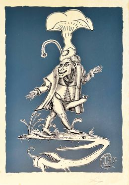Edición, Les Songes Drôlatiques de Pantagruel, Planche IX, Salvador Dali