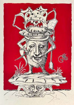 Edición, Les Songes Drôlatiques de Pantagruel, Planche XII, Salvador Dali