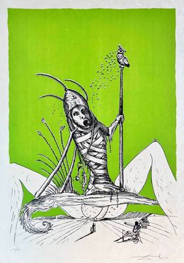 Edición, Les Songes Drôlatiques de Pantagruel, Planche XV, Salvador Dali