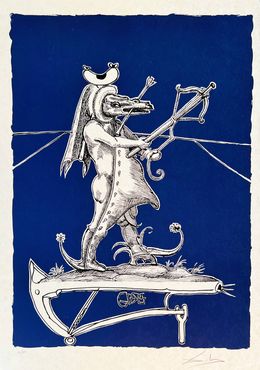 Edición, Les Songes Drôlatiques de Pantagruel, Planche XXIII, Salvador Dali