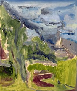 Peinture, Rhodope Landscape 7, Todor Rabadzhiyski