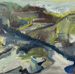 Pittura, Rhodope Landscape 8, Todor Rabadzhiyski