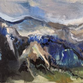 Gemälde, Rhodope Landscape 11, Todor Rabadzhiyski
