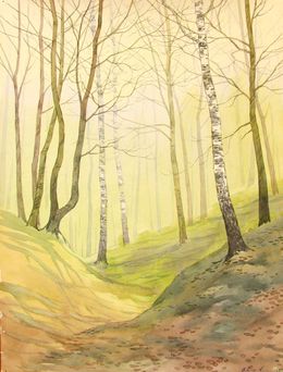 Painting, April Forest, Valery Savenets