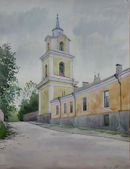 Painting, Cloudy July, Valery Savenets