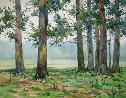 Painting, Cloudy Morning, Valery Savenets