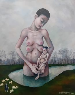 Gemälde, L'Aimante, Mr, et Mme. Gorgô