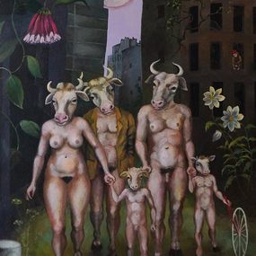 Pintura, La Balade des Centaures, Mr, et Mme. Gorgô