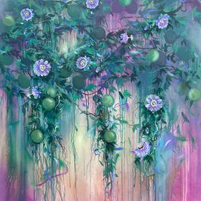 Gemälde, Passion Flower, Jarmila Marcisova
