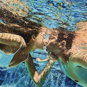 Peinture, Freedom and love, Daria Dudochnykova