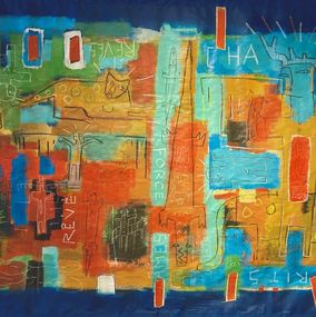 Painting, Le rêve du jaguar, Isabelle Petit