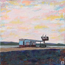 Pittura, Lone star motel, Jean-Philippe Berger
