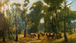 Pittura, Herd in Planting, Oleg Litvinov