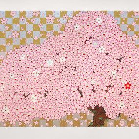 Print, Cherry Tree (Large), Takashi Murakami