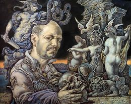 Pintura, Self-Portrait, Oleg Litvinov