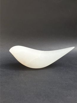 Sculpture, White little Bird 1, David Natidze