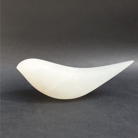 Scultura, White little Bird 1, David Natidze