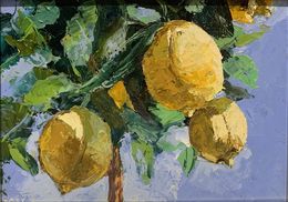 Painting, Lemon garden., Schagen Vita