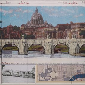 Stampe, Ponte Sant’Angelo, Wrapped, Christo and Jeanne-Claude