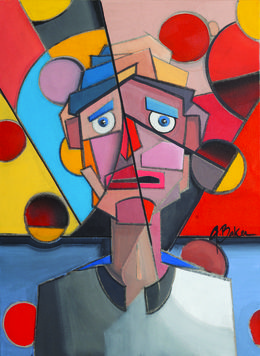 Pittura, Cubist Sorrow, Ghazi Baker