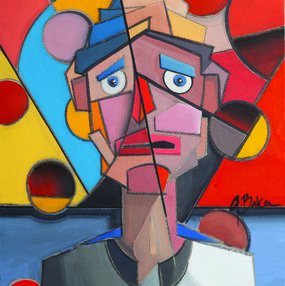 Pittura, Cubist Sorrow, Ghazi Baker