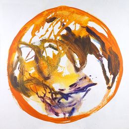 Peinture, Eve of destruction - medium - carton #2, LN Le Cheviller