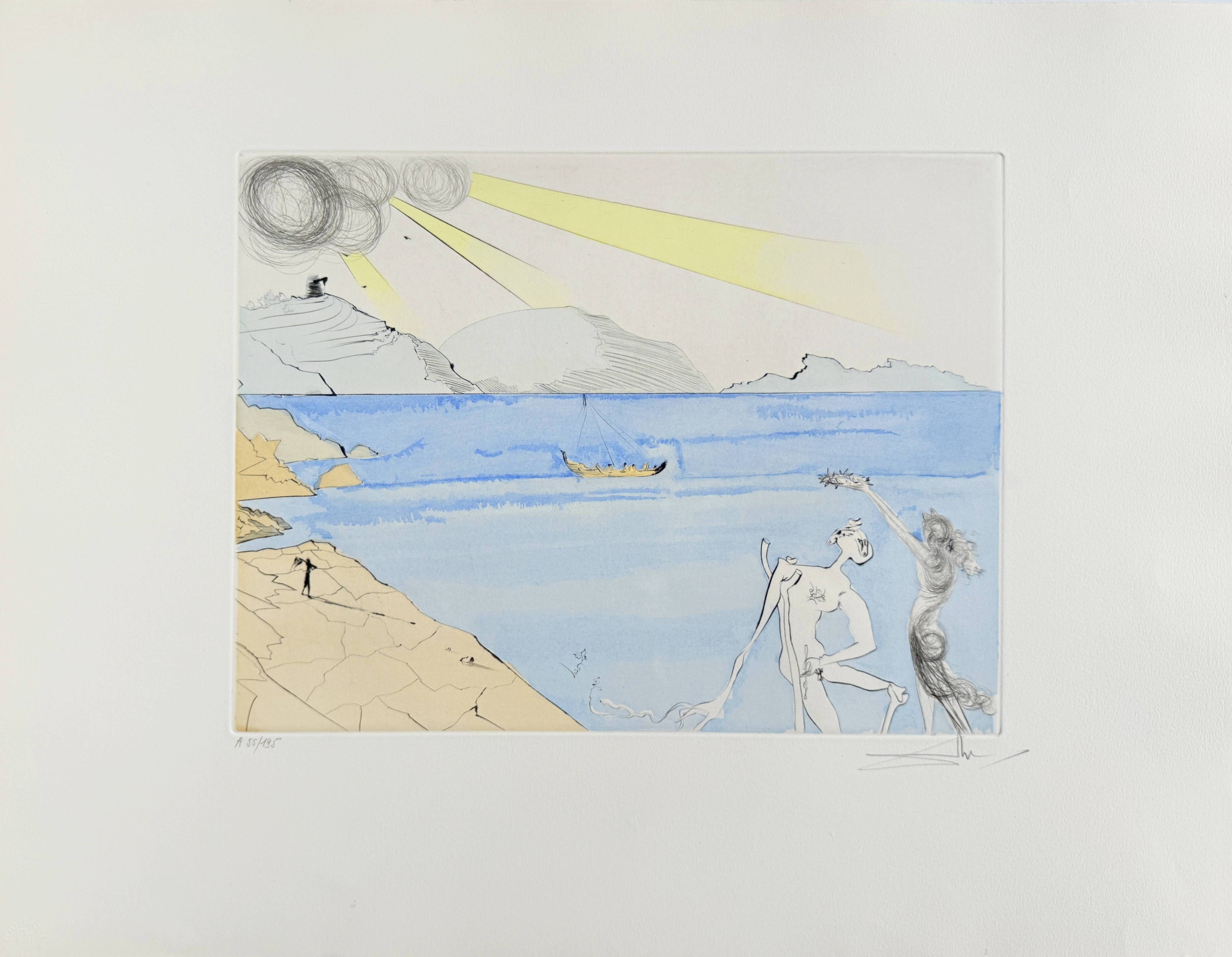 Salvador Dali, The Laurels of Happiness Salvador Dali, The Laurels of Happiness