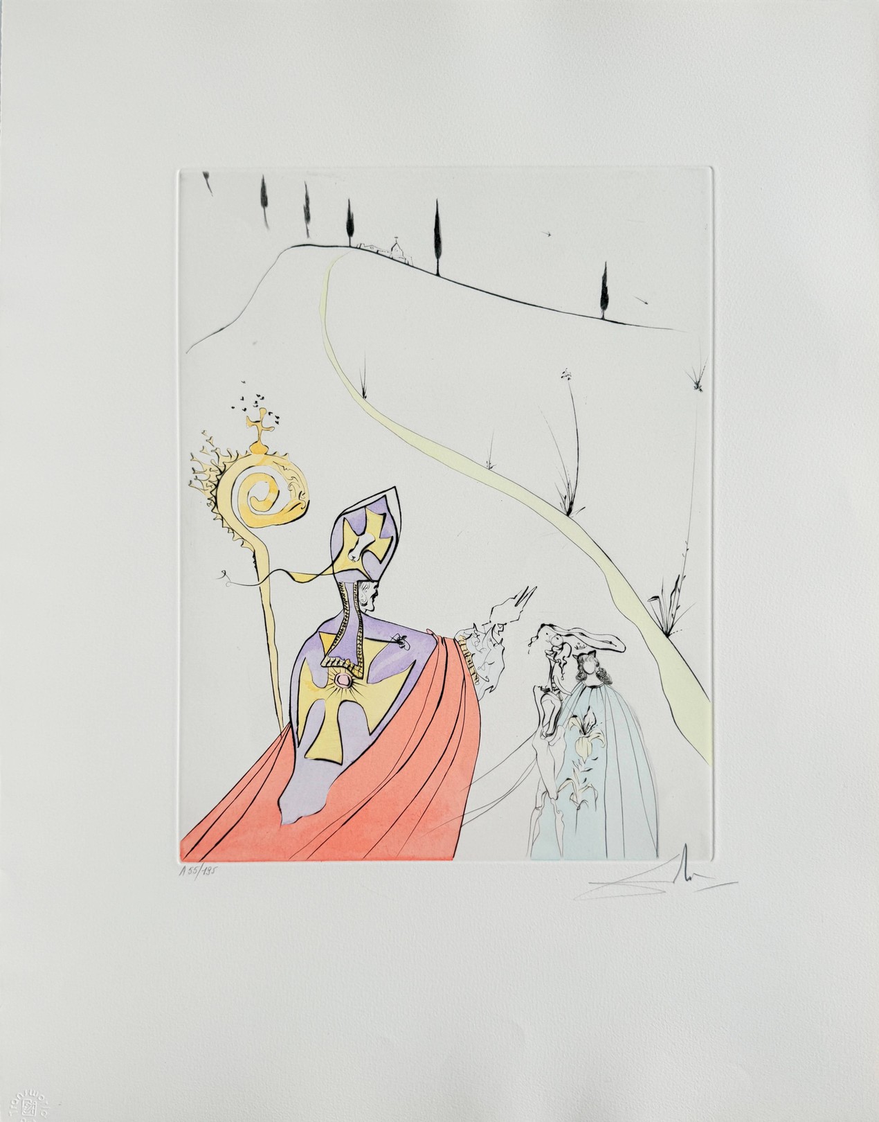 Salvador Dali, The Divine Love of Gala Salvador Dali, The Divine Love of Gala