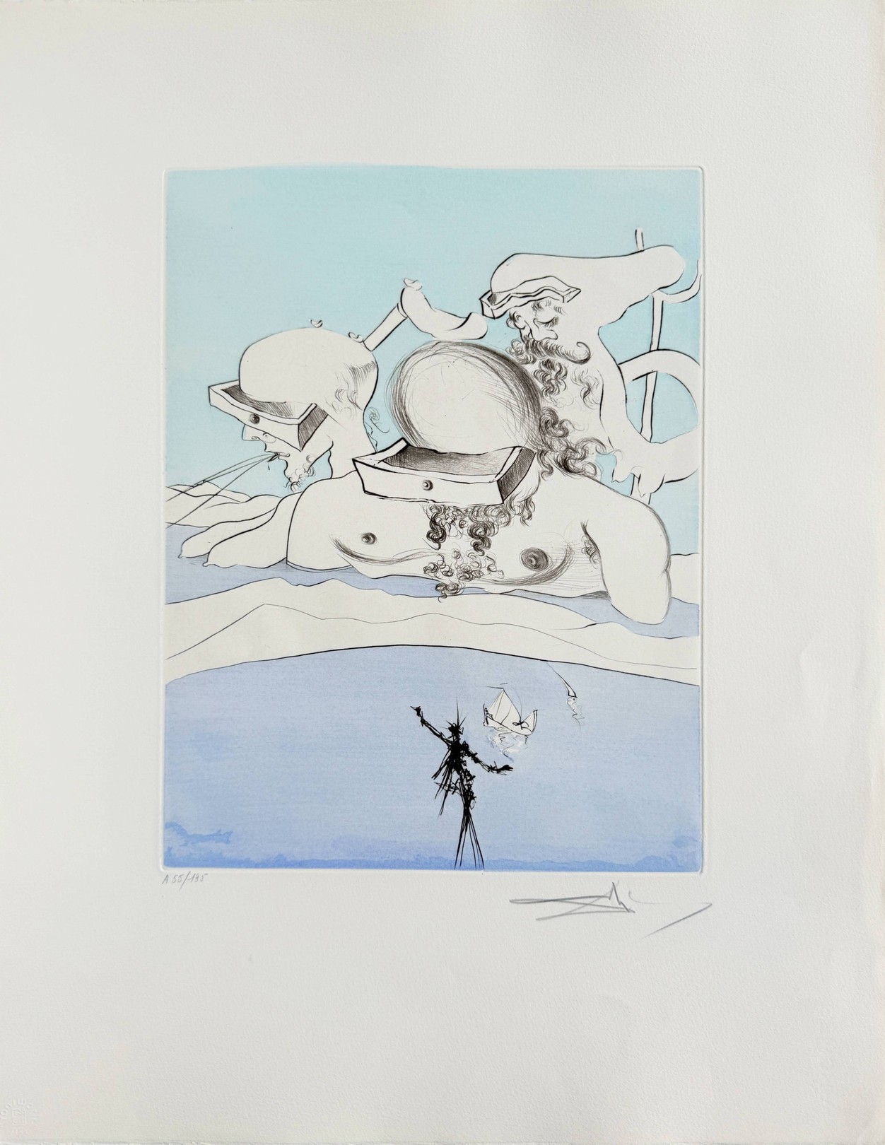 Salvador Dali, Flung Out Like a Fag-end by the Big-Wigs Salvador Dali, Flung Out Like a Fag-end by the Big-Wigs
