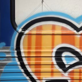 Painting, Les Bleus de St Laz panel, See