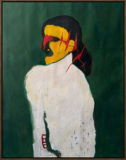 Painting, Présence, Ruben Orgye