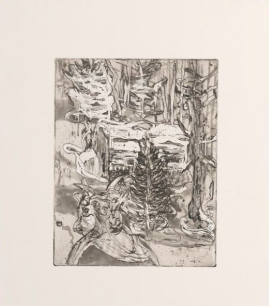 Peter Doig, Chamois Cabin Peter Doig, Chamois Cabin