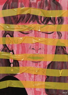 Painting, I did not deserve this and you knew it too, Elie Chammaa
